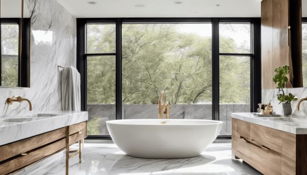 Salle de bain marbre et bois : guide complet pour une décoration élégante et naturelle