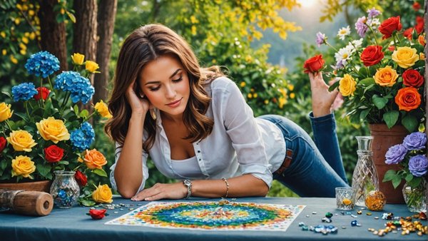 Découvrez le plaisir du diamond painting avec 700 kits uniques